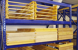 Pallet racking Uk - Horizontal Door Racking